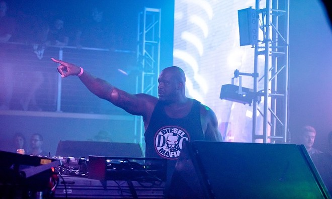 Shaq will spin at UCF's Homecoming game as DJ Diesel - Photo by Matt Keller Lehman