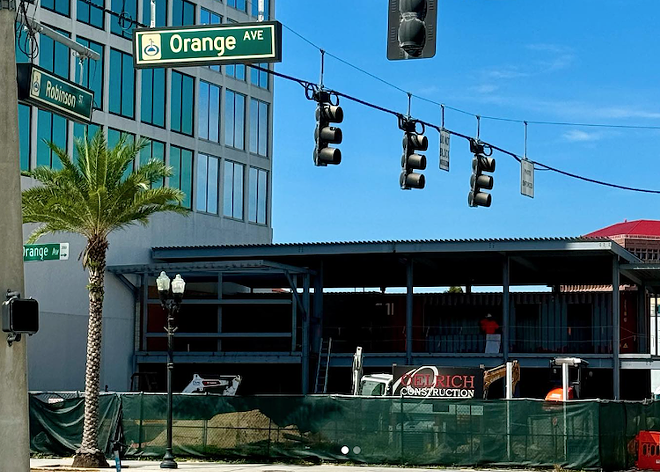 Corner Orange and Central Avenues Downtown Orlando FL 