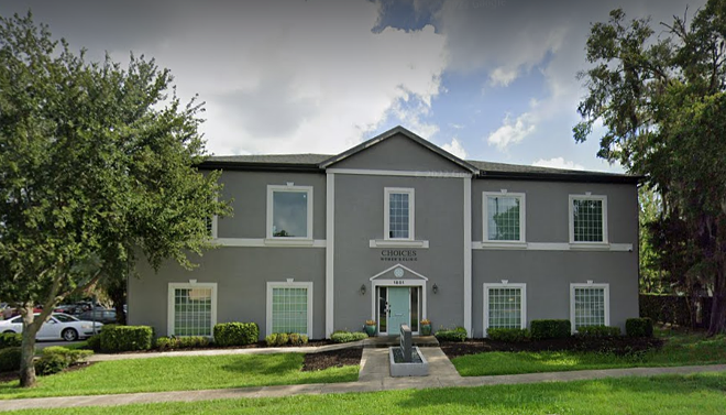 Choices Women's Clinic, a crisis pregnancy center in Orlando located on West Colonial Drive. - Google Street View