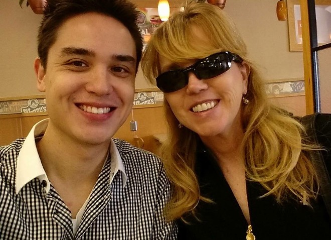Andrew "Drew" Leinonen, who was killed during the Pulse attack, with his mother Christine Leinonen. - Photo via Christine Leinonen