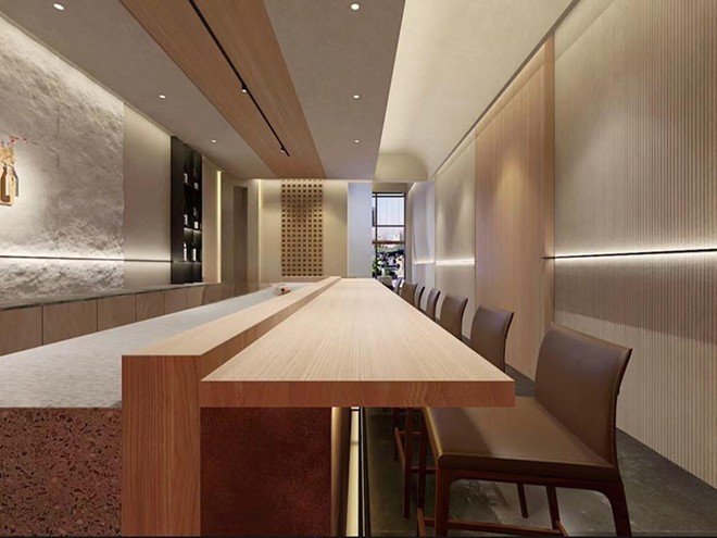 Natsu Omakase opens in the North Quarter of downtown Orlando sometime next month. - image courtesy Natsu Omakase