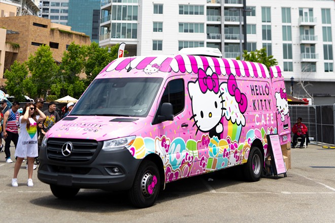 The Hello Kitty Cafe Truck - Photo courtesy of FWD PR