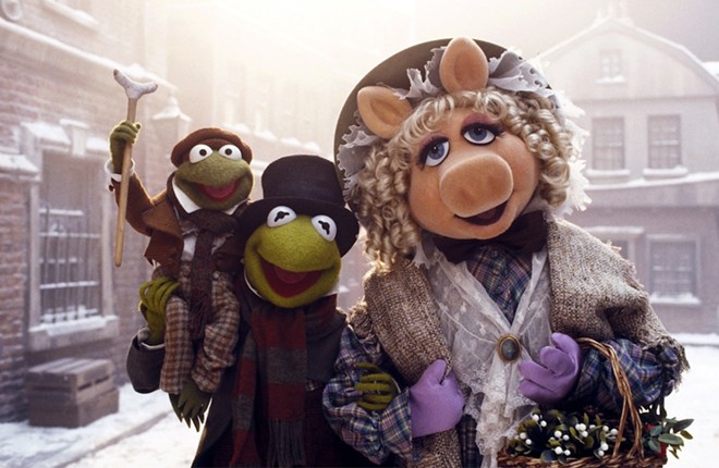 Friday: Orlando Artists Council pays tribute to the greatest holiday movie of all time at Fringe Artspace - "The Muppet Christmas Carol" (1992) Buena Vista Pictures/Photofest © Buena Vista Pictures