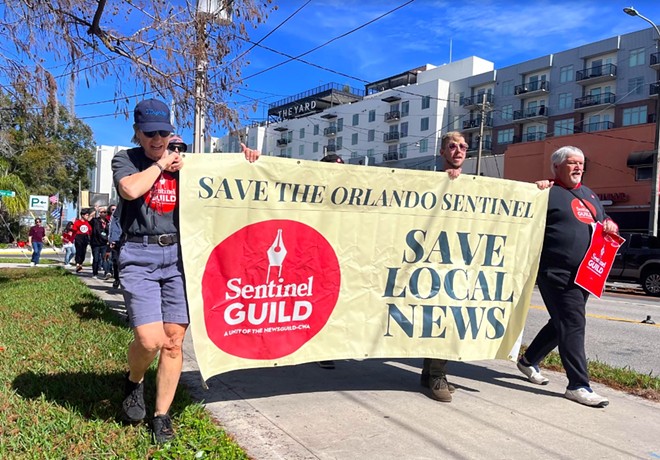 Orlando Sentinel journalists join newsroom-spanning strike in protest of 'vulture fund' owners, Alden Global Capital