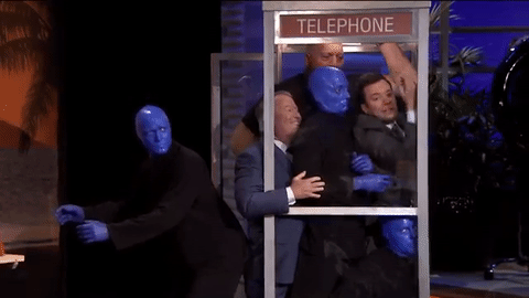 Watch Orlando Mayor Buddy Dyer get squished into a phone booth with Jimmy Fallon