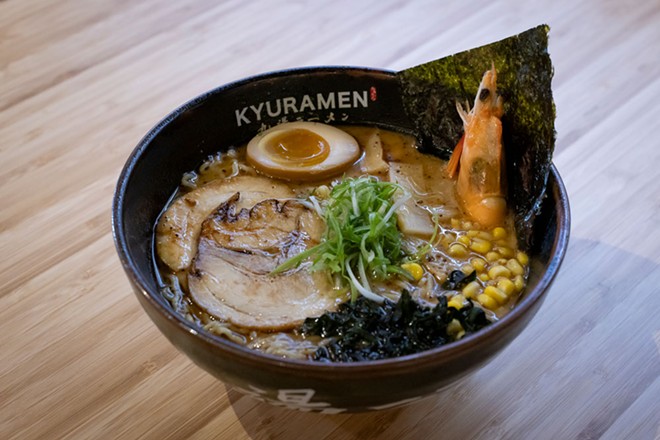 Kyuramen ladles bowls of soup worthy of a journey out to the UCF corridor