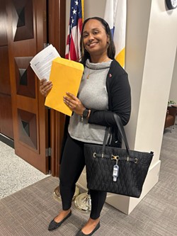 Shaniqua "Shan" Rose files candidacy paperwork to run for District 5 Orlando city commissioner. - Courtesy of Shan Rose campaign