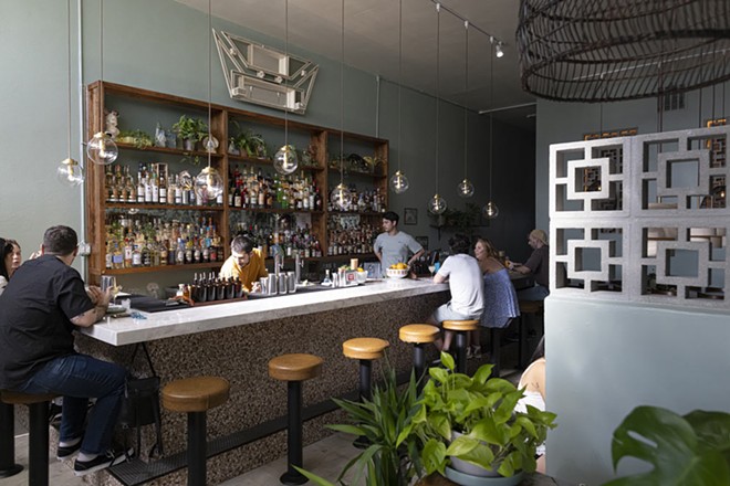 DBA, an offspring bar by the Strand, crafts stiff sips and cheffy snacks in Mills 50