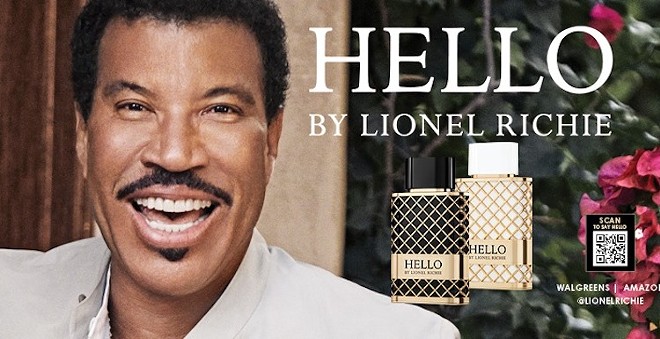 This night is about this Lionel Richie's music, not his cologne