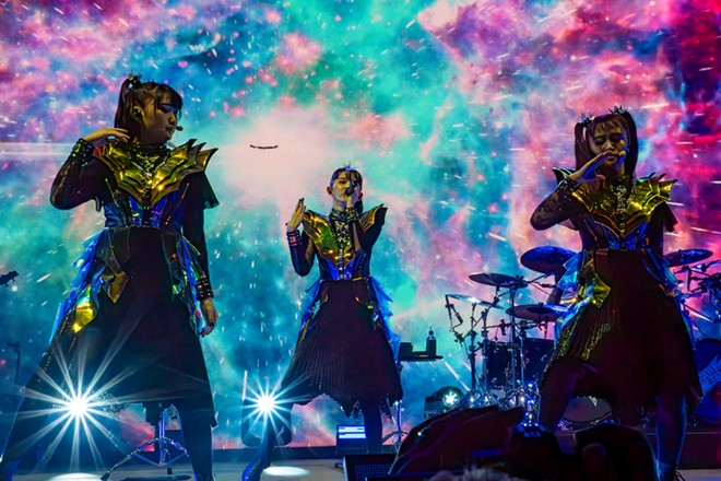 Babymetal live at the Orlando Amphitheater - Photo by Jacquelin Goldberg