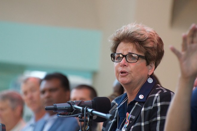 City Commissioner Patty Sheehan - photo by Monivette Cordeiro