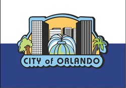 The current Orlando flag - PHOTO VIA CITY OF ORLANDO