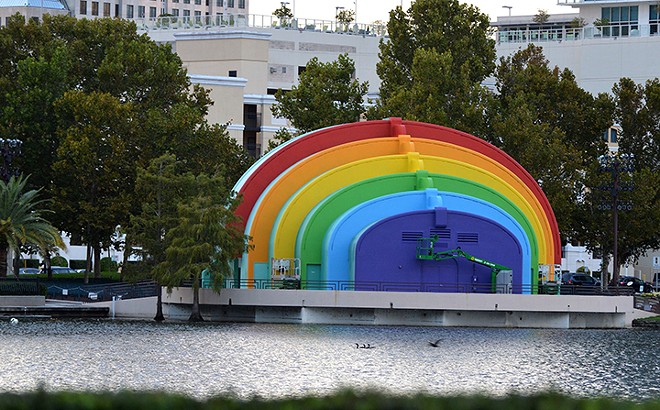 City pays tribute to Pulse at Lake Eola on the first anniversary of the tragedy