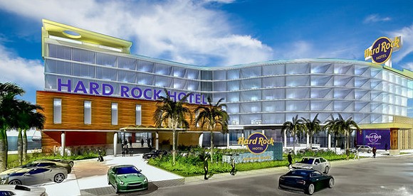 Hard Rock Hotel Daytona Beach concept art - Photo via Hard Rock International