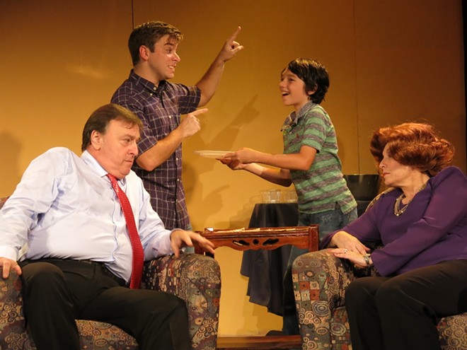 "Daddy Issues" at the Parliament House Footlight Theatre. - Loc Robertson