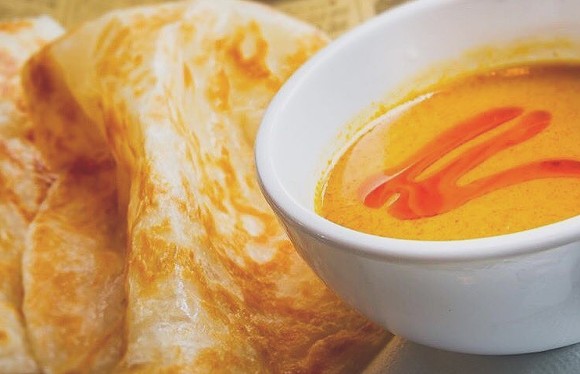 Roti canai is an absolute must when visiting Hawkers Asian Street Fare. We won't judge you if you drink the dipping sauce after. - Photo courtesy of Hawkers
