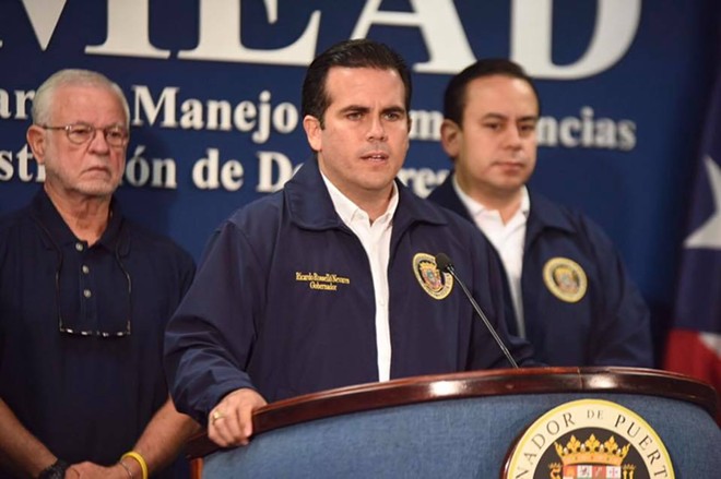 Puerto Rico governor warns of dangerous floods after Irma blasts past island