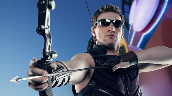 Disney releases promotional photo of Hawkeye holding a bow like an idiot