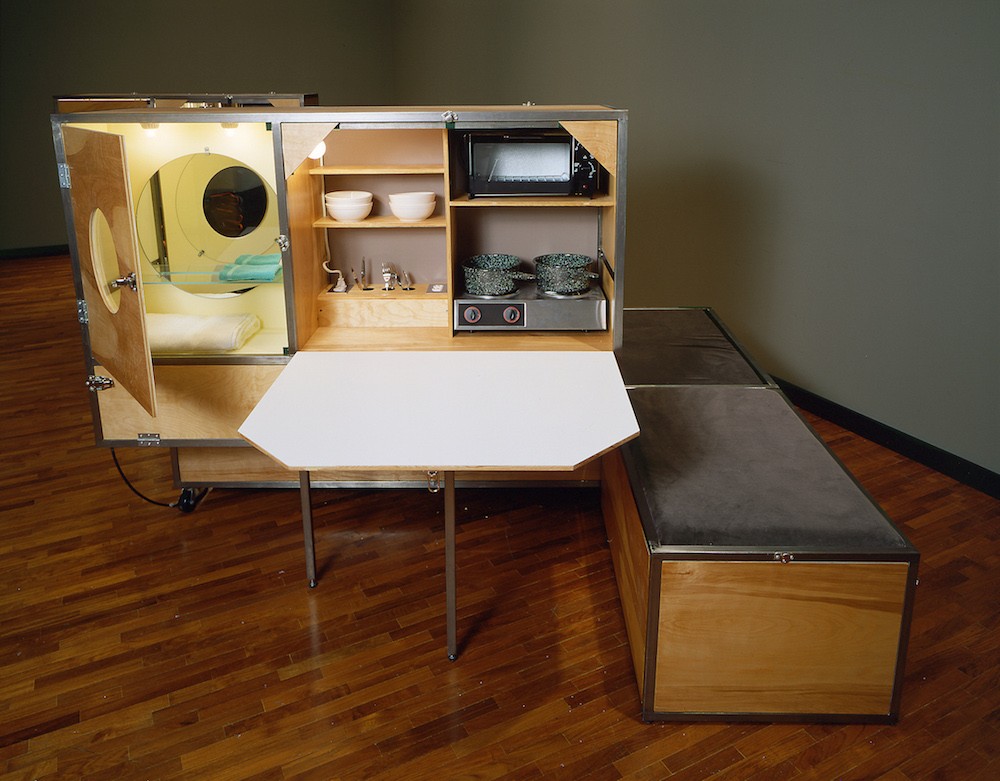 Andrea Zittel, 'A-Z 1994 Living Unit II,' from Baggage Claims, at Orlando Museum of Art through Dec. 31