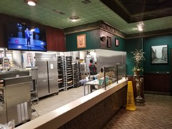 The former Bistro Gourmet counter area at the SODO McDonald's