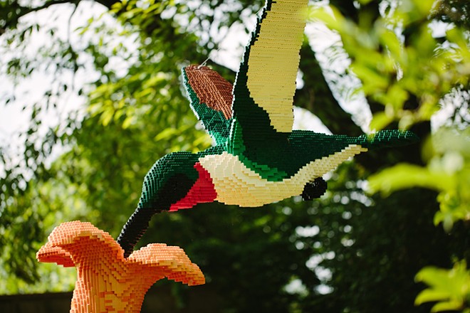 Giant LEGO animals are coming to Harry P. Leu Gardens this January