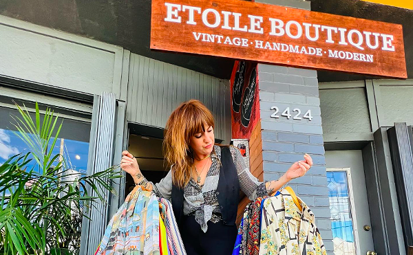 Etoile Boutique
2424 E. Robinson St., Orlando
Milk District’s own Etoile Boutique is a vintage dream shop offering a range of clothing, accessories, furniture and more. Owner Falon Quillen opened the shop in 2006 and has named her boutique Orlando’s resident original style hub, and rightfully so.