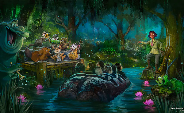 Looking forward to Disney's new deliciously musical and immersive Tiana’s Bayou
Adventure