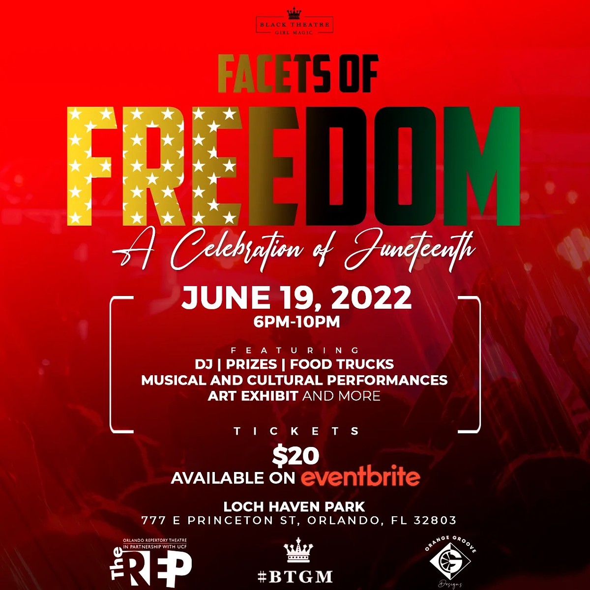 2nd Annual Facets of Freedom Celebration by Black Theatre Girl Magic
