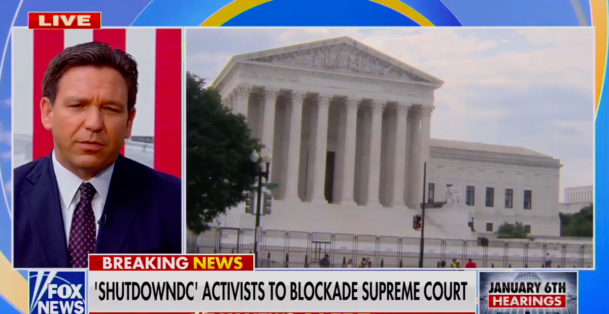Gov. Ron DeSantis calls protesting outside Supreme Court justices’ homes ‘an insurrection’ during Fox News visit | Florida News | Orlando