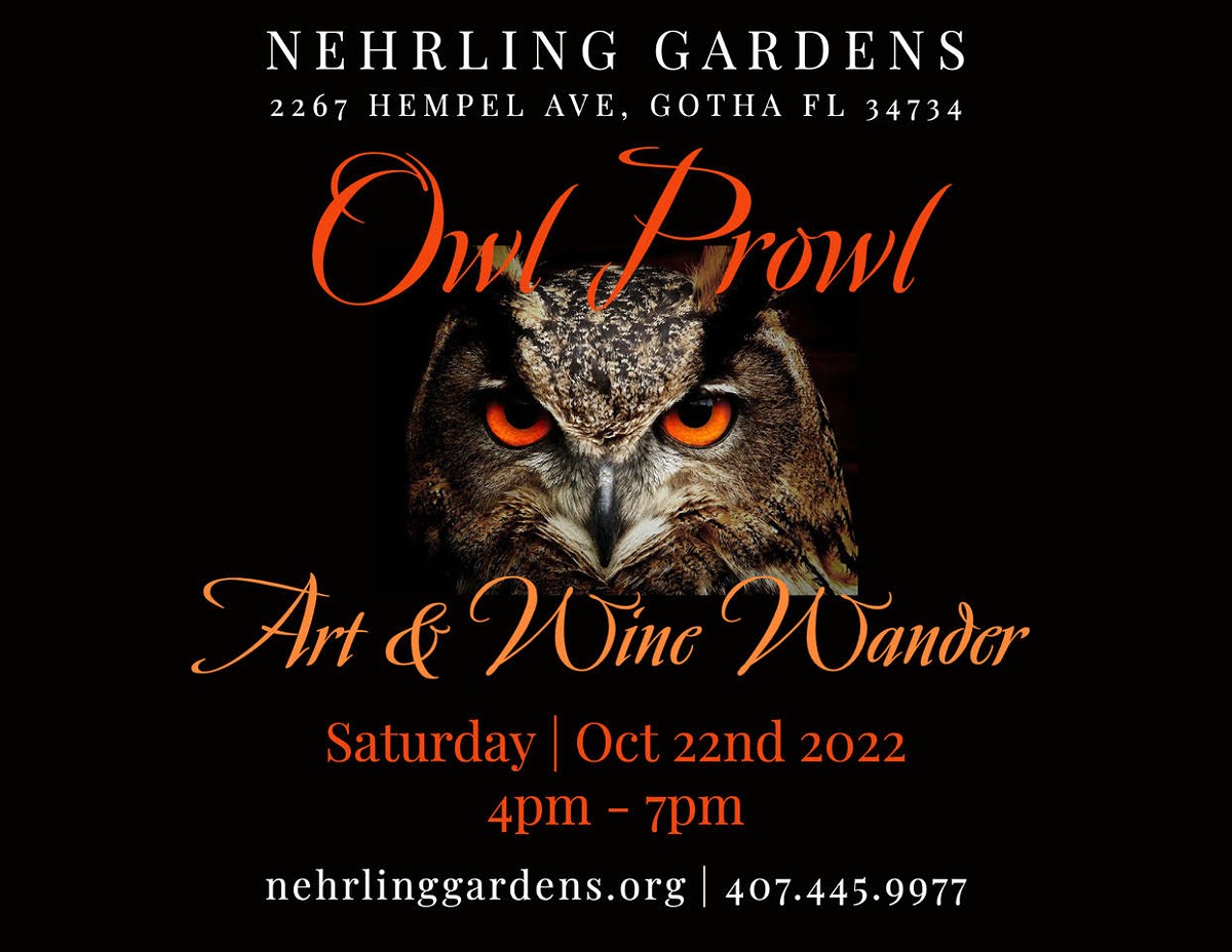Owl Prowl Art & Wander Event