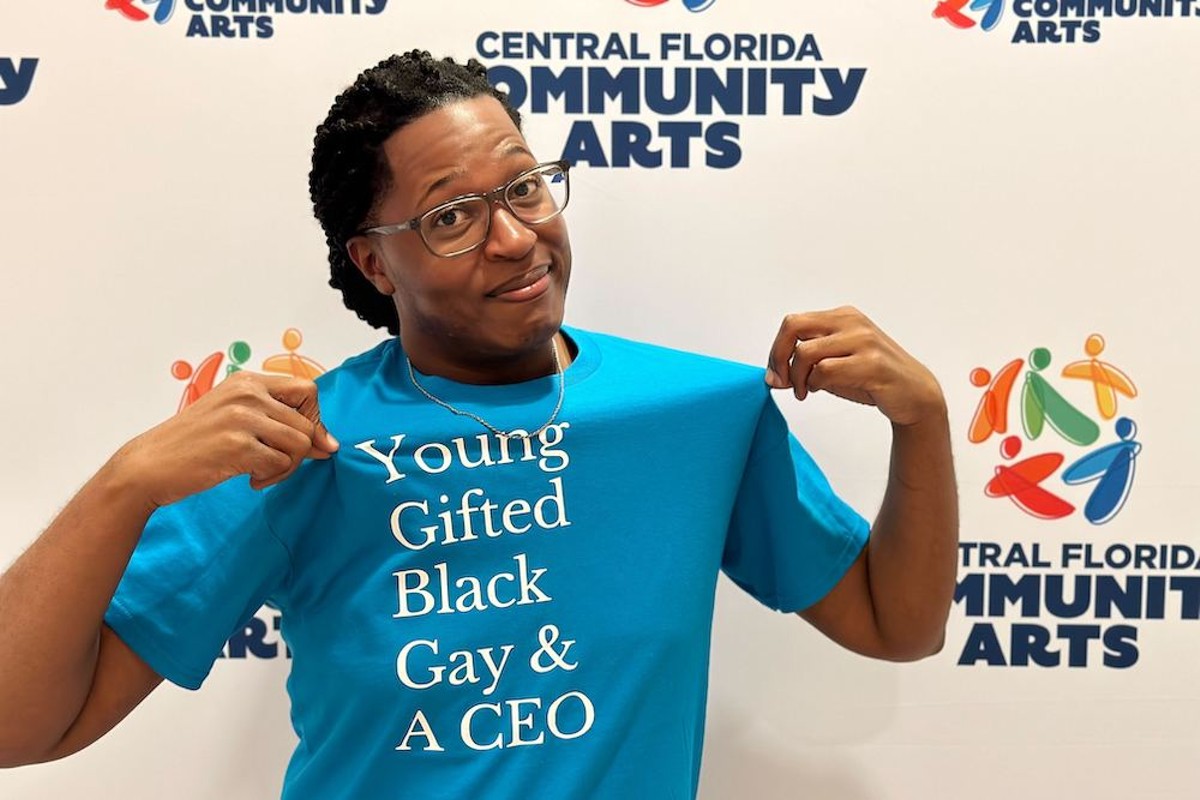 An interview with Terrance Hunter, the ‘young, gifted, Black and gay’ new CEO of CFCArts | Arts Stories + Interviews | Orlando