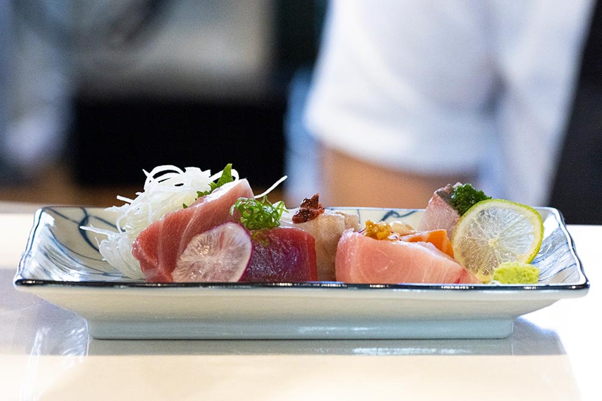 Norigami presents superb slices of seafood in Plant Street Market in Winter Garden