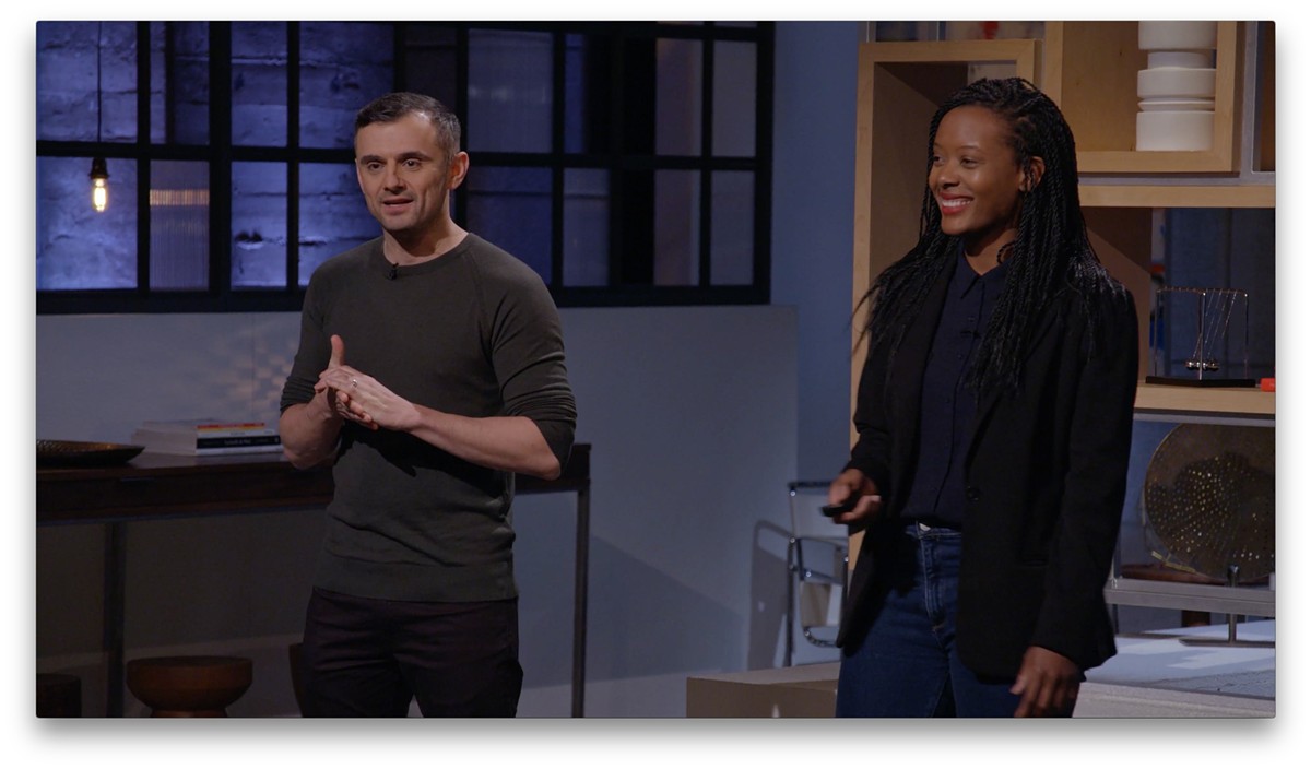 Gary Vaynerchuck and Chandra Arthur on AppleTV's 'Planet of the Apps'