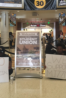 UCF's Black Student Union protests racial injustice at campus sit-in