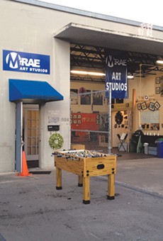 As warehouses around the city are demolished, the fate of McRae Art Studios hangs in the balance