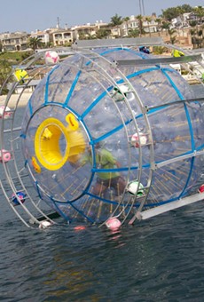 Pompano Beach resident determined to float across the ocean in a bubble