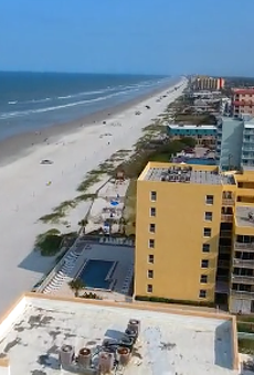 This drone footage of New Smyrna Beach is mildly interesting