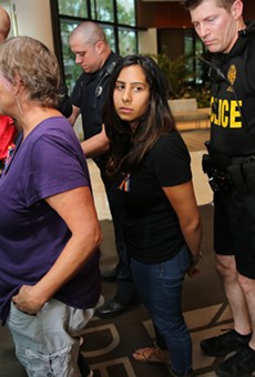Ten arrested after sit-in at Marco Rubio's downtown Orlando office