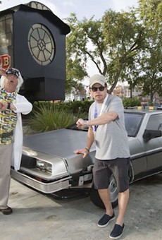 "Wait a minute Doc, uh, are you telling me you built a time machine ... out of a DeLorean?" -  Marty McFly