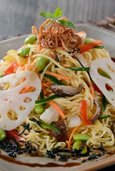 Shiriki noodle salad from Jungle Navigation Co. Ltd Skipper Canteen at Magic Kingdom Park