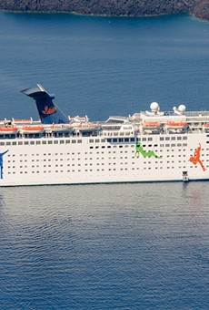2012 photo of the Grand Celebration in Greece, then branded under Ibero Cruises