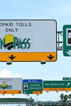 Florida’s Turnpike toll plazas don't want your filthy dirty cash
