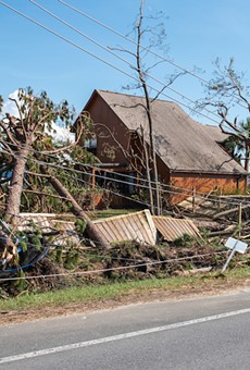 Hurricane Michael devastation in the Florida Panhandle