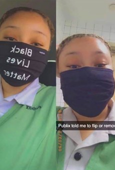 Publix won't let employees wear Black Lives Matter face masks