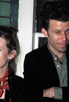Sagittarian Tom Waits and his wife, Kathleen Brennan, in 1984