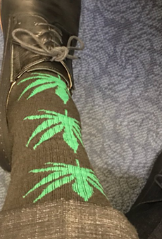 Orlando Rep. Smith rocks extremely chill socks at medical marijuana vote