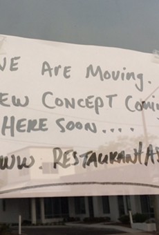 Restaurant ASH in Mills 50 has closed