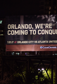 Atlanta United is so desperate for a rivalry they put up this dumb billboard in Orlando