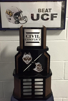 Someone misplaced the UCF-UConn 'rivalry' trophy and now it's missing