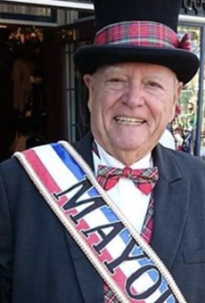 The late George Weaver, Honorable Mayor of Main Street USA